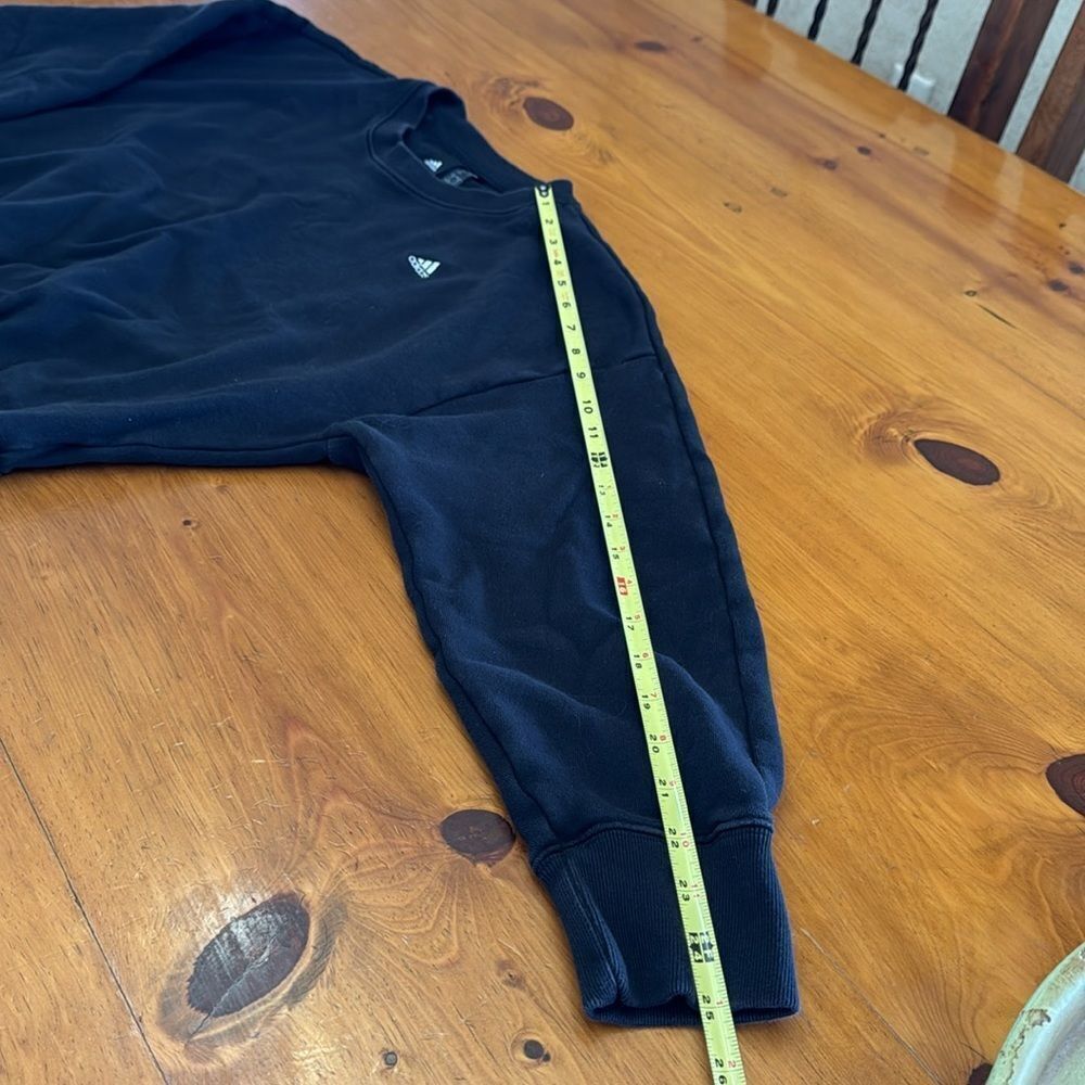 Adidas Black Seasonal Stadium Crewneck Sweatshirt - Picture 11 of 12